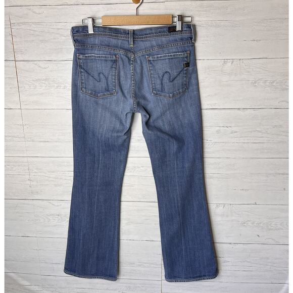 Citizens of Humanity Jeans Womens Size 30 Ingrid #001 Low Waist Flair Boot Cut - Picture 11 of 16